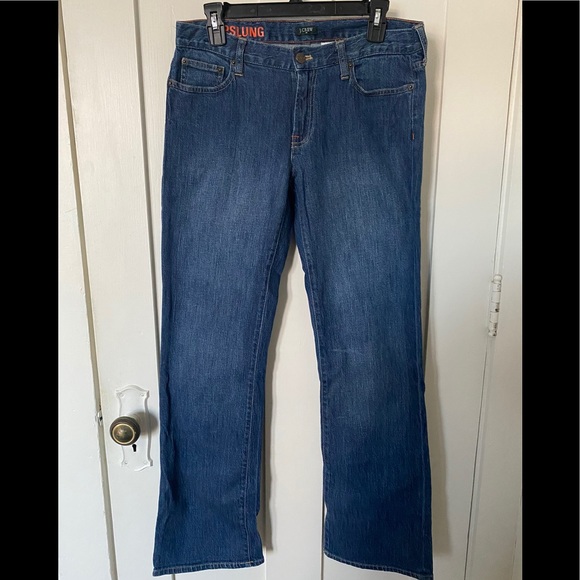 Women's J Crew Hipslung Jeans - Waist Size 30 - Picture 1 of 6